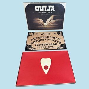 VTG 1972 Parker Brothers OUIJA Mystifying Oracle William Fuld Talking Board Set